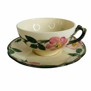 Franciscan Desert Rose Cup & Saucer Set Round